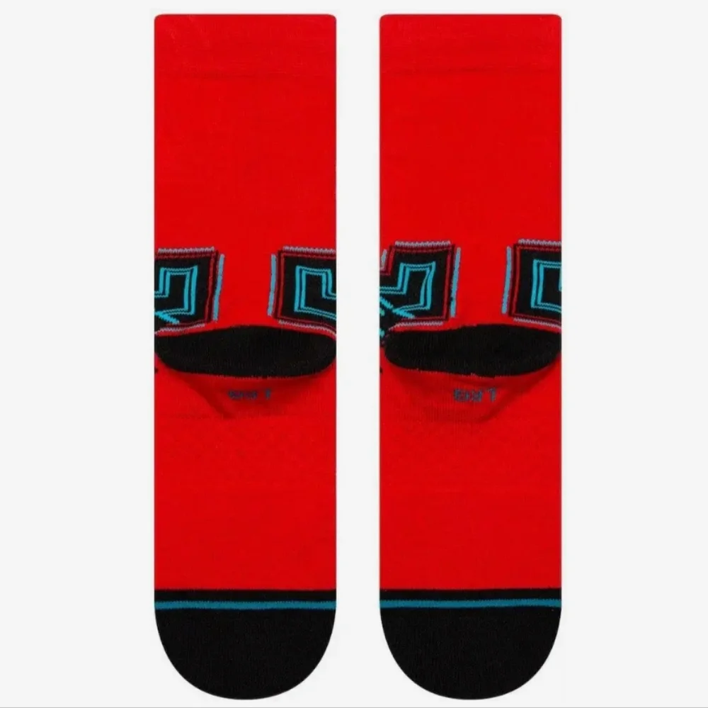 NWT Kid's Pac-Man Waka Waka Waka Stance Crew Socks